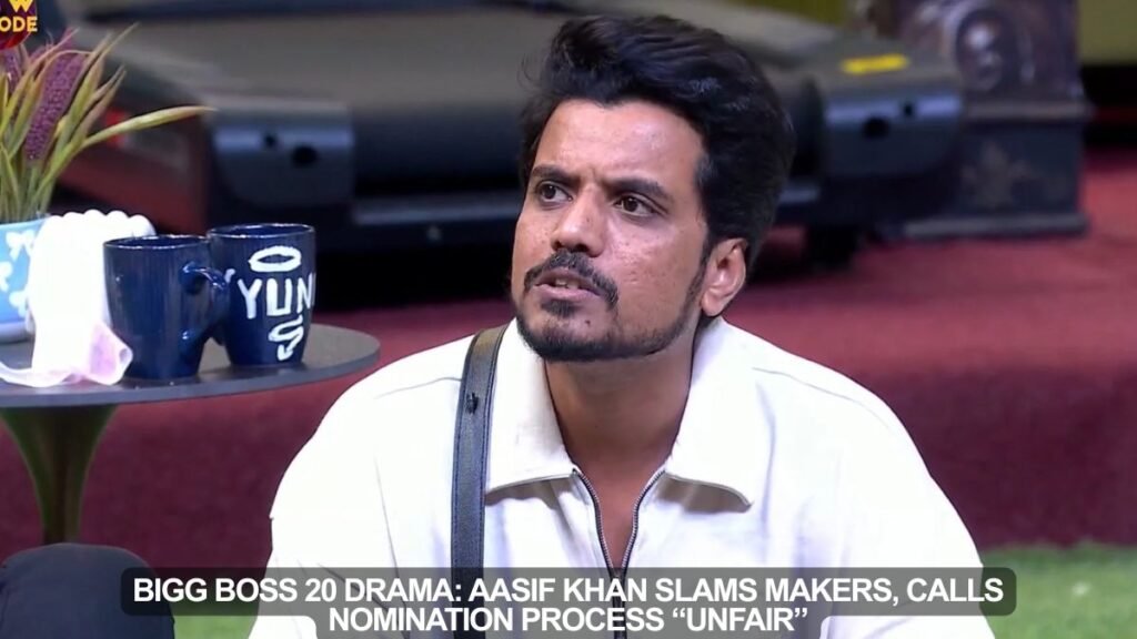 Aasif Khan calls Bigg Boss 20 nomination process unfair
